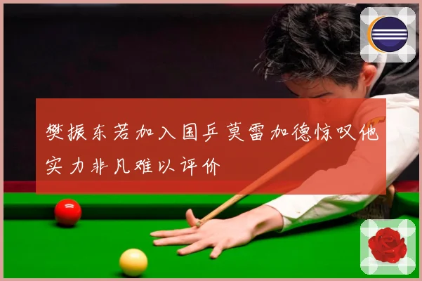 樊振东若加入国乒莫雷加德惊叹他实力非凡难以评价